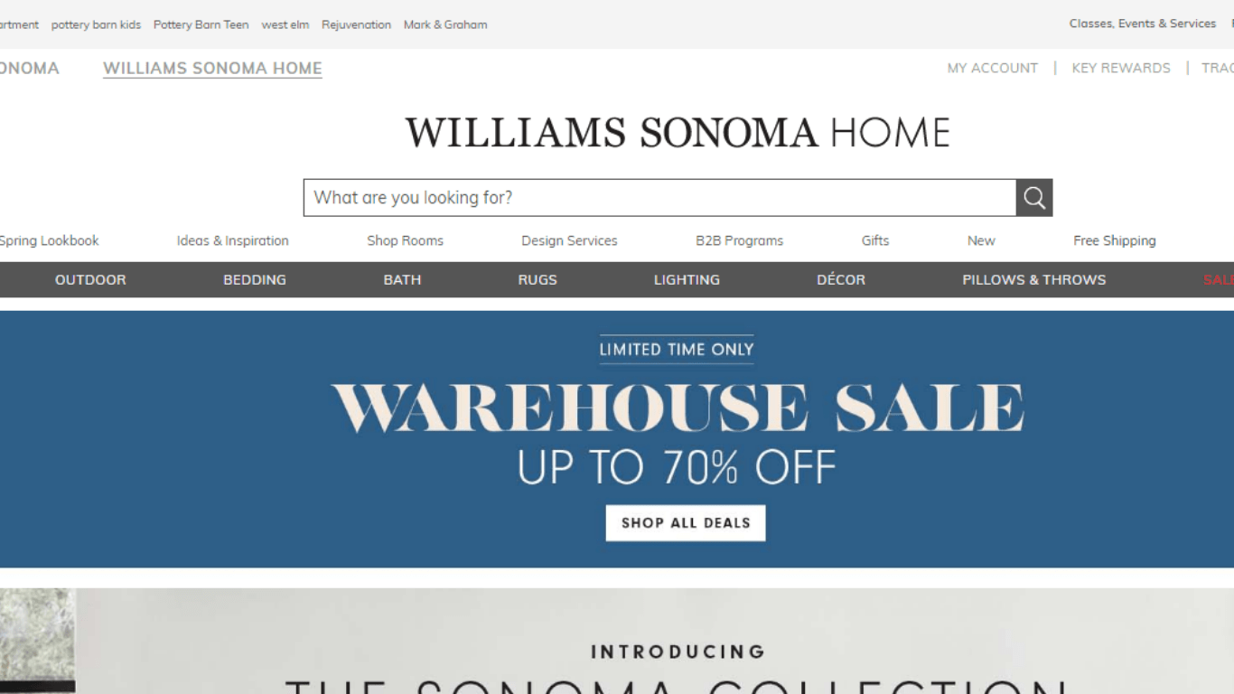 William Sonoma Home: Review And Profile