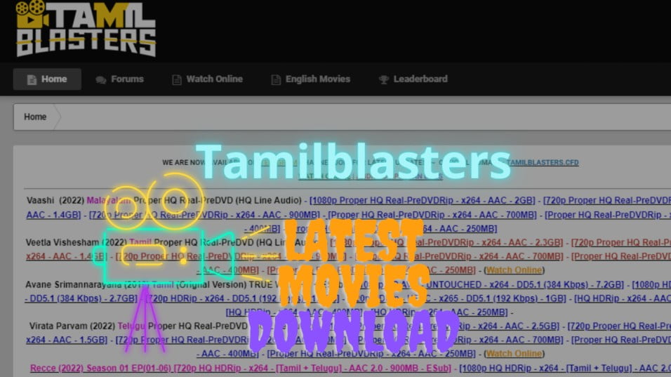 Tamilblasters: New link [The Latest movies download]