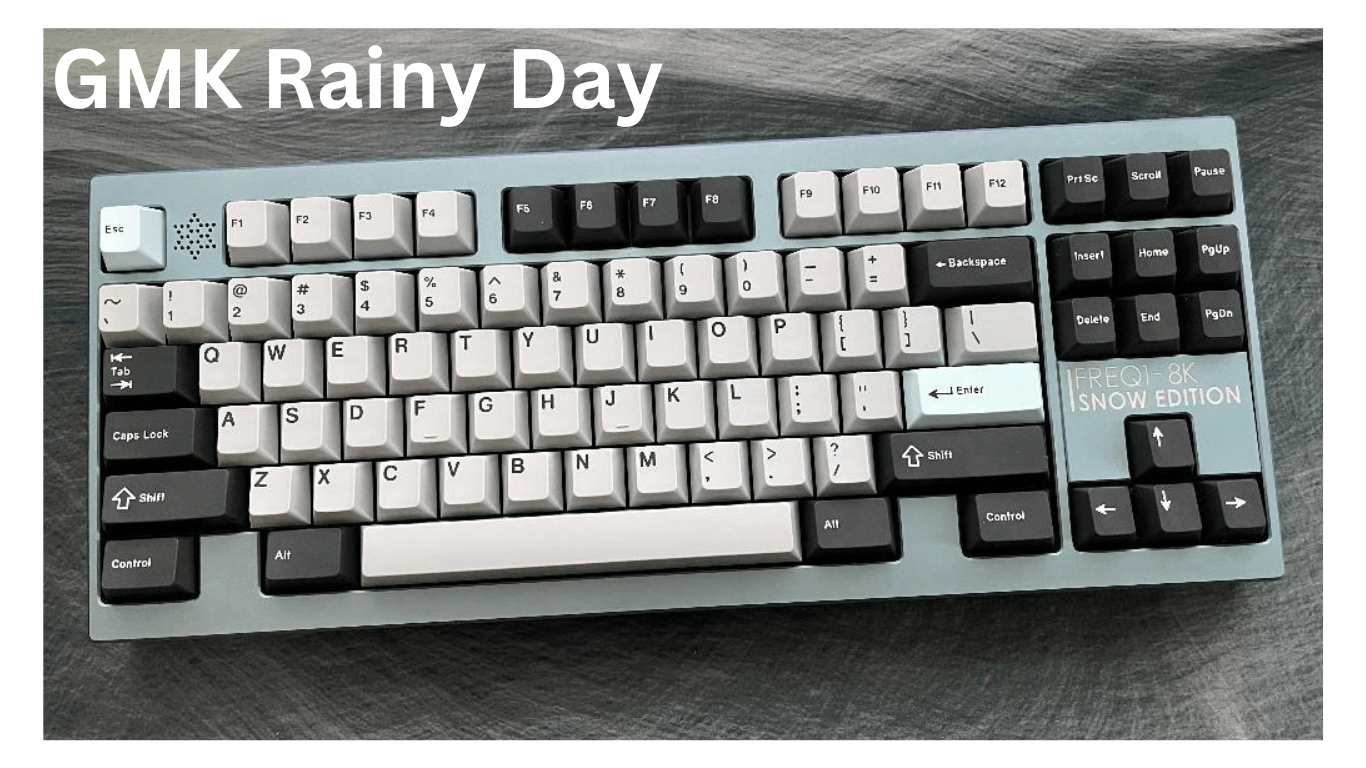 GMK Rainy Day Keycap Set: A Splash Of Style for Your Mechanical Keyboard