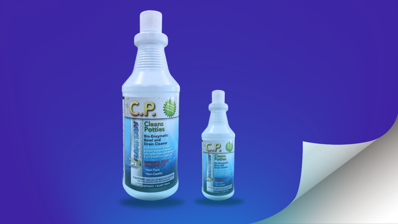 Raritan c.p. Cleans Potties bio-Enzymatic Bowl Cleaner - 32oz bottle